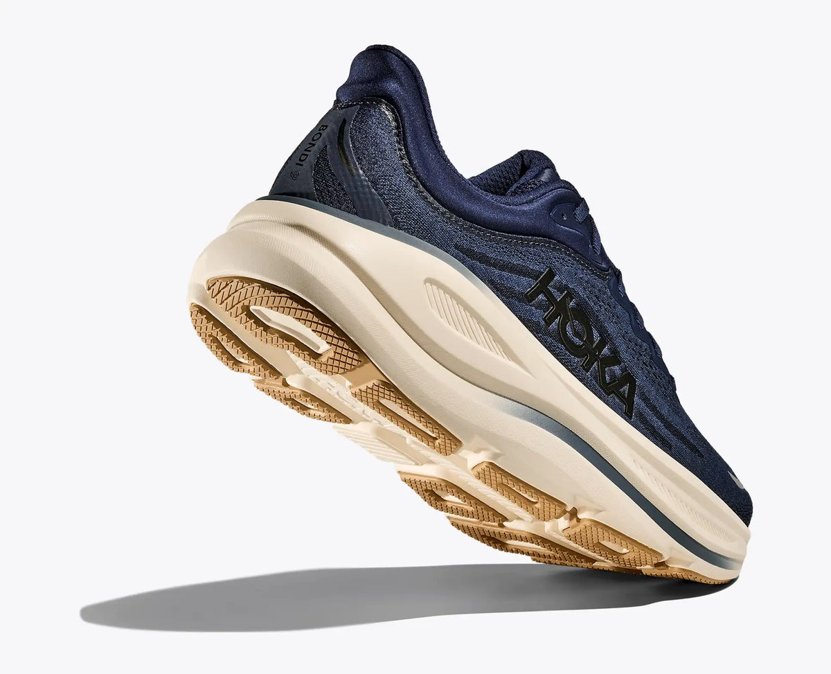 Hoka - Men's Bondi 9 - Midnight Blue/Varsity Navy