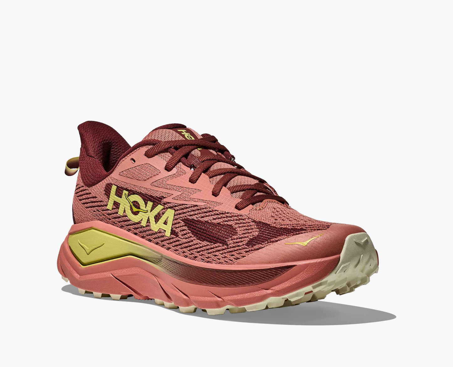Hoka - Women's Challenger 8 - Blush/Dark Cedar