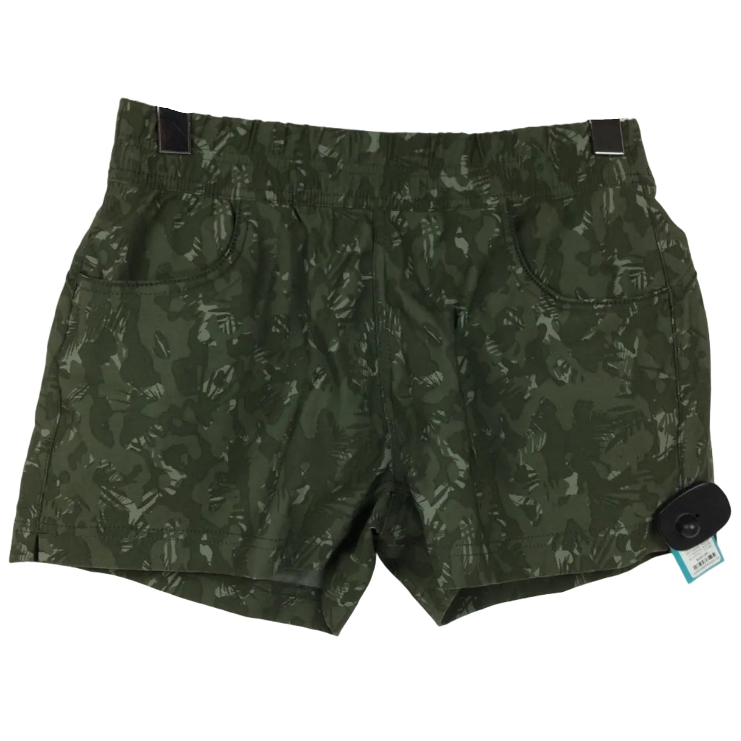 Prana Halle E-Waist Short II W 6 Green Camo