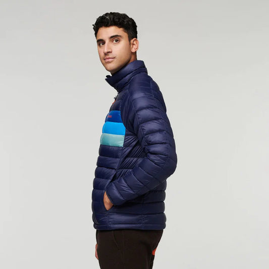 Cotopaxi - Fuego Down Pullover - Men's - Maritime Stripes