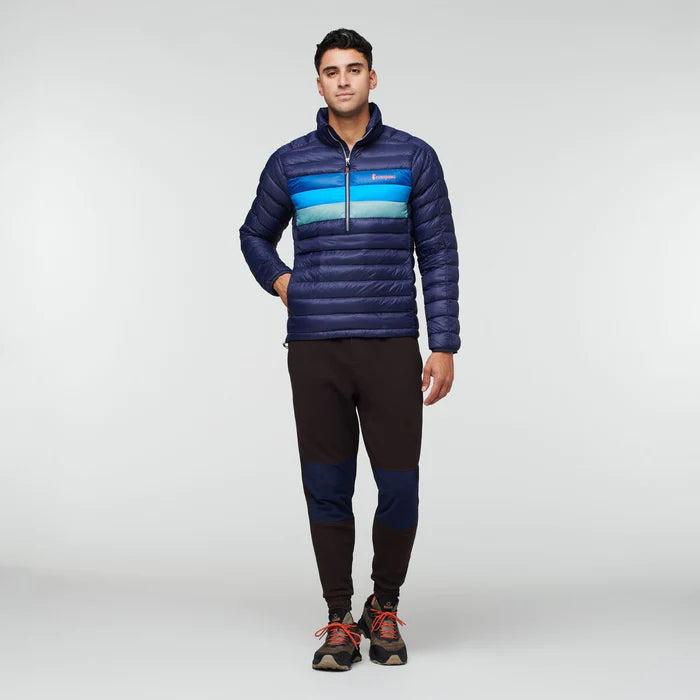 Cotopaxi - Fuego Down Pullover - Men's - Oak Stripes
