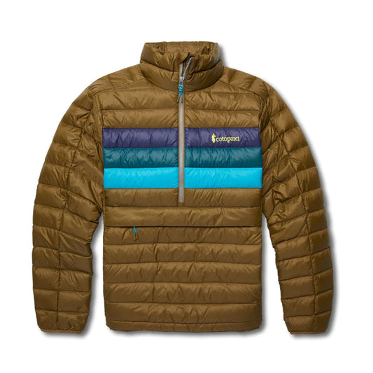 Cotopaxi - Fuego Down Pullover - Men's - Oak Stripes