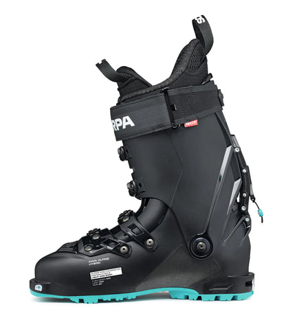 Scarpa - 4-Quattro SL Womens Boot - Black/Lagoon