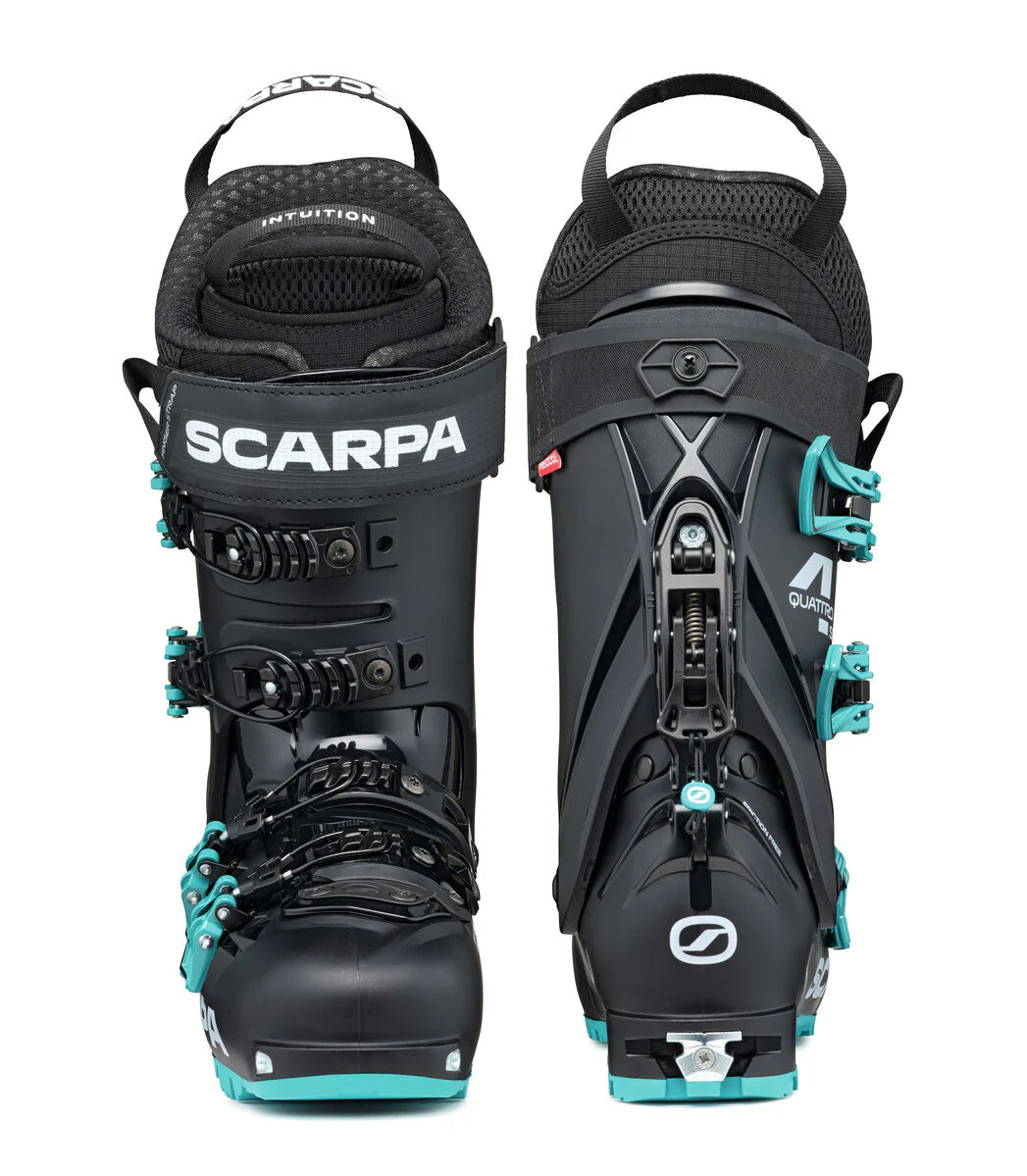 Scarpa - 4-Quattro SL Womens Boot - Black/Lagoon