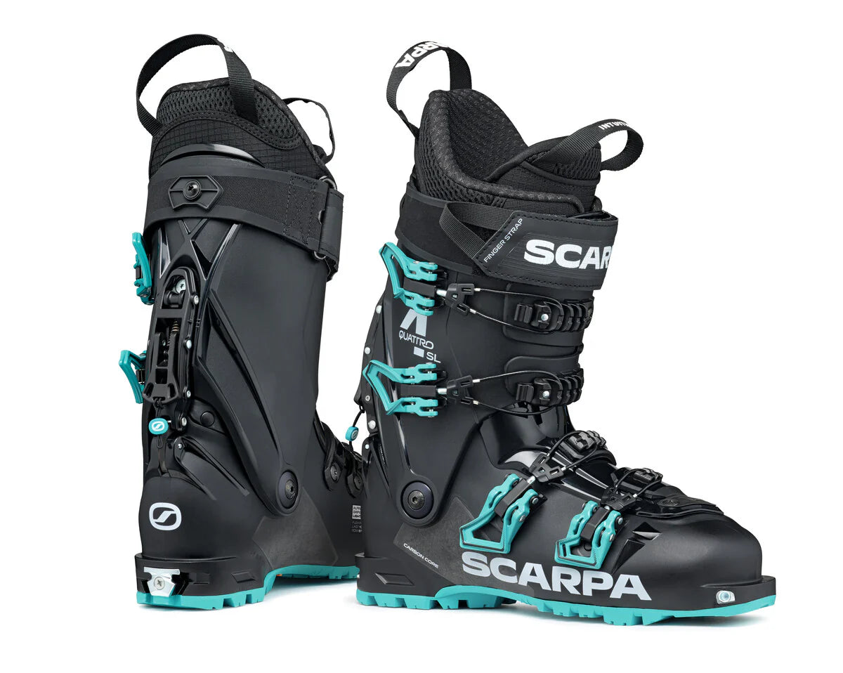 Scarpa - 4-Quattro SL Womens Boot - Black/Lagoon