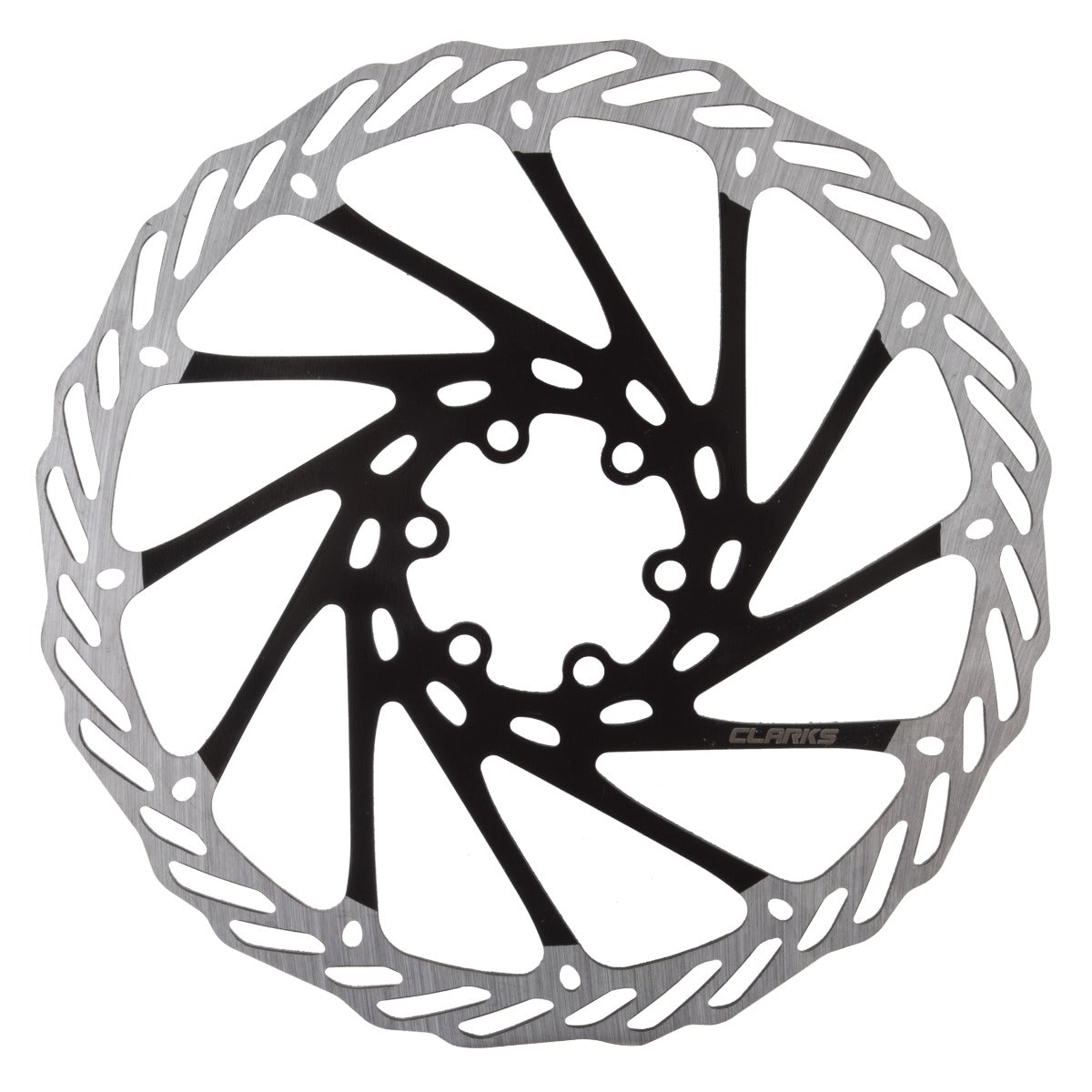 Clarks - Disc Rotor 6B CL 180 - Silver/Black - Silver/Black