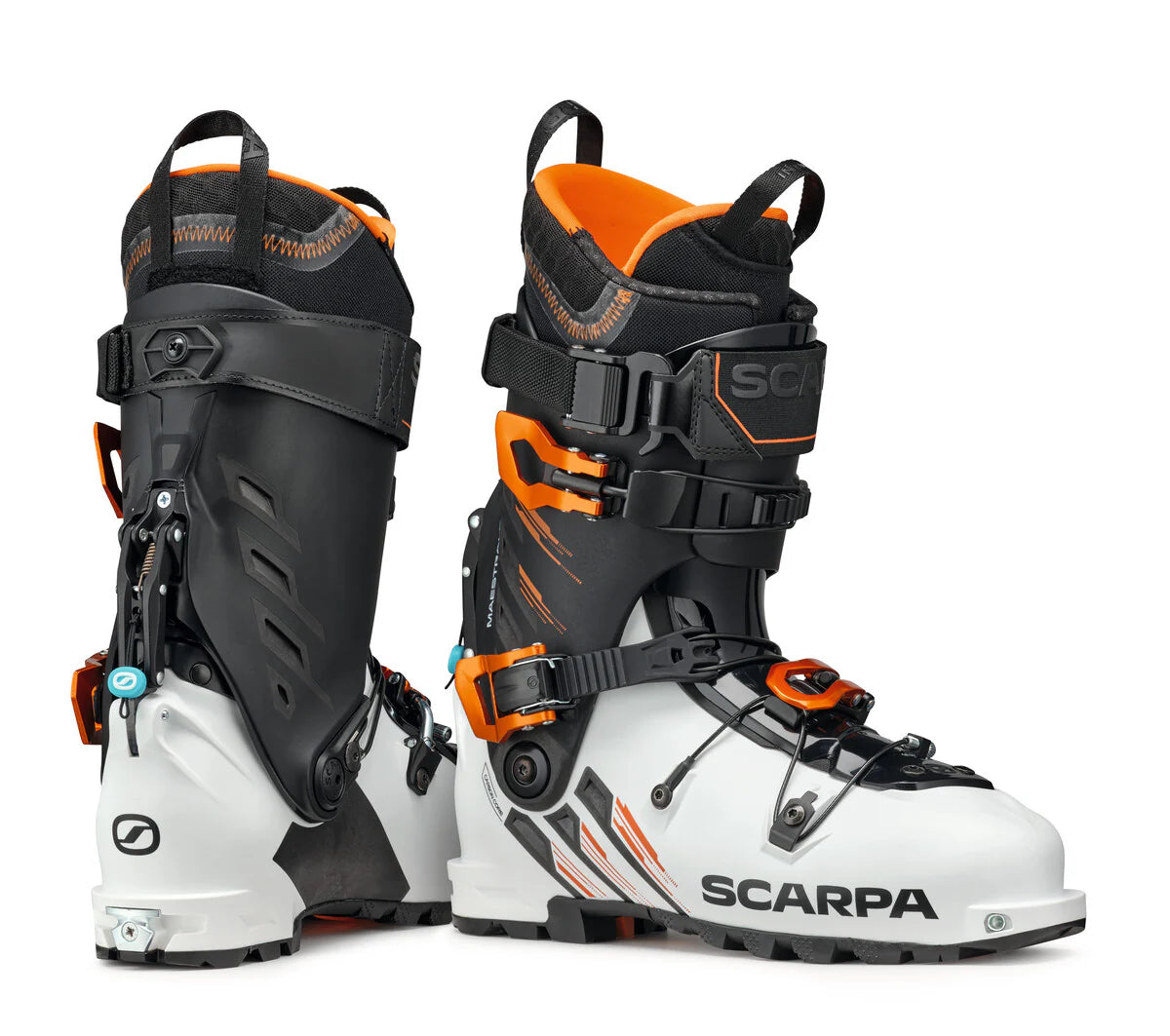 Scarpa - Maestrale RS - White/Black/Orange