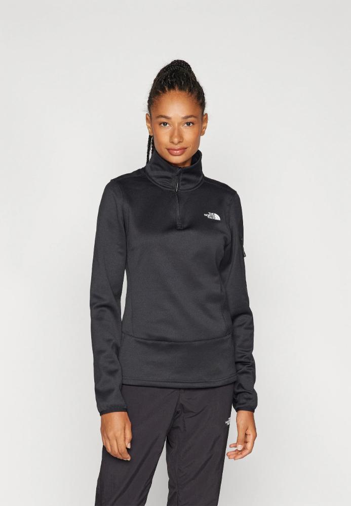 The North Face - Mistyescape 1/4 Zip Fleece - Women's - Tnf Black/Tnf Black