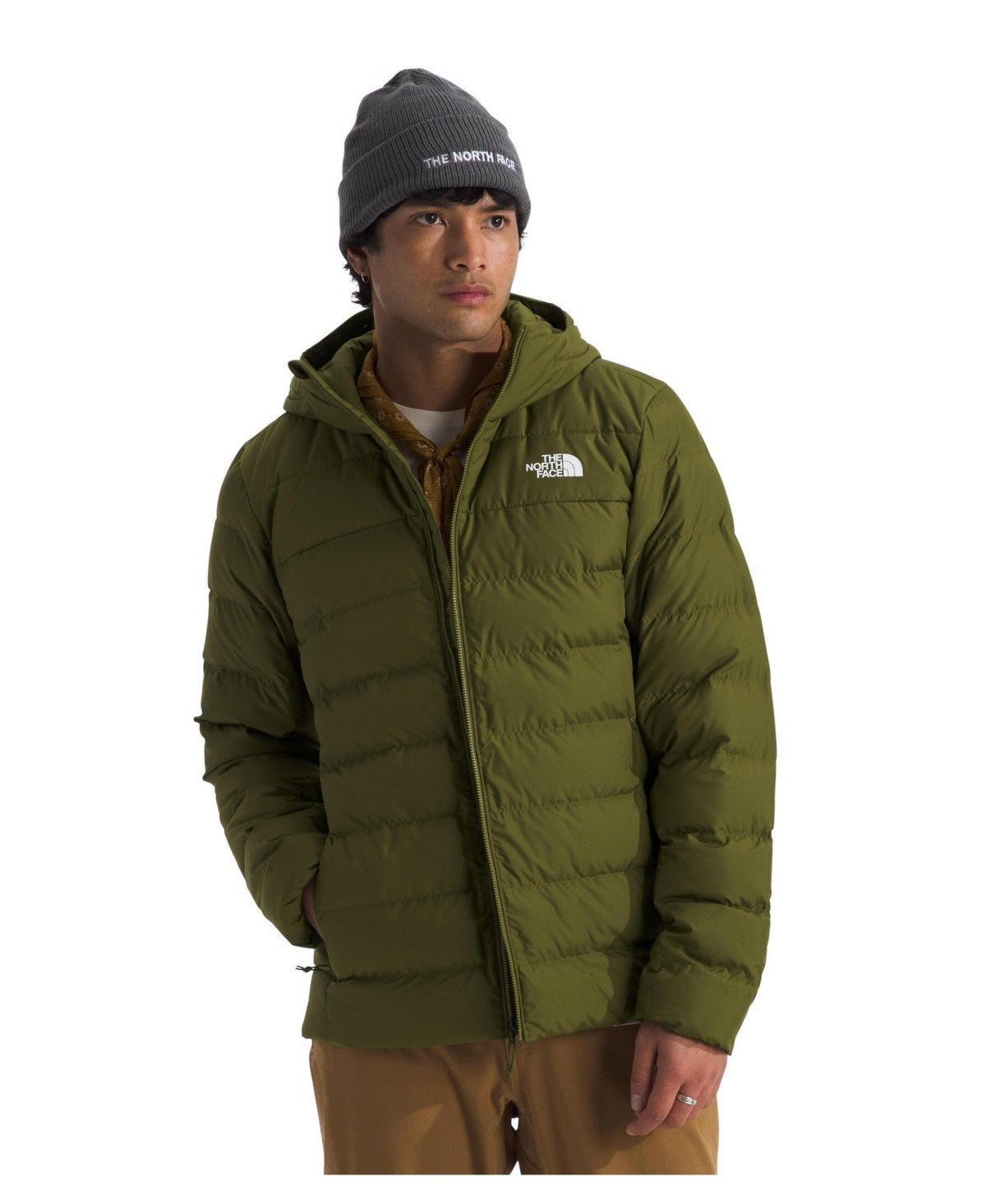 The North Face - Aconcagua 3 Hoodie - Men's - Forest Olive