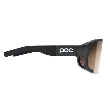 POC - Aspire Sunglasses - Black; Brown/Silver Mirror