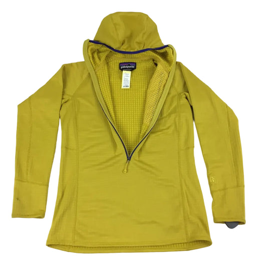 Patagonia R1 Fleece Hoodie Wmn MD Yellow
