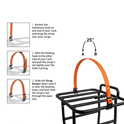 Voile - Rack Strap 13mm - Orange