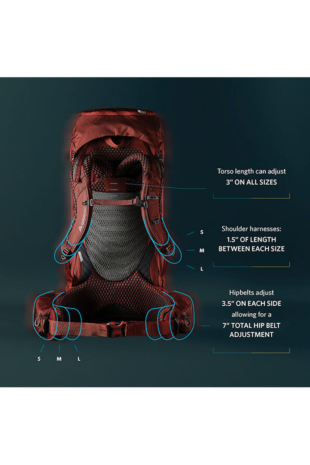 Gregory - Baltoro 65 - Brick Red