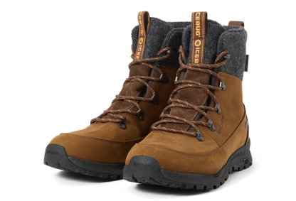 Icebug - Adak ReWool BUGrip - Coffee/Grey