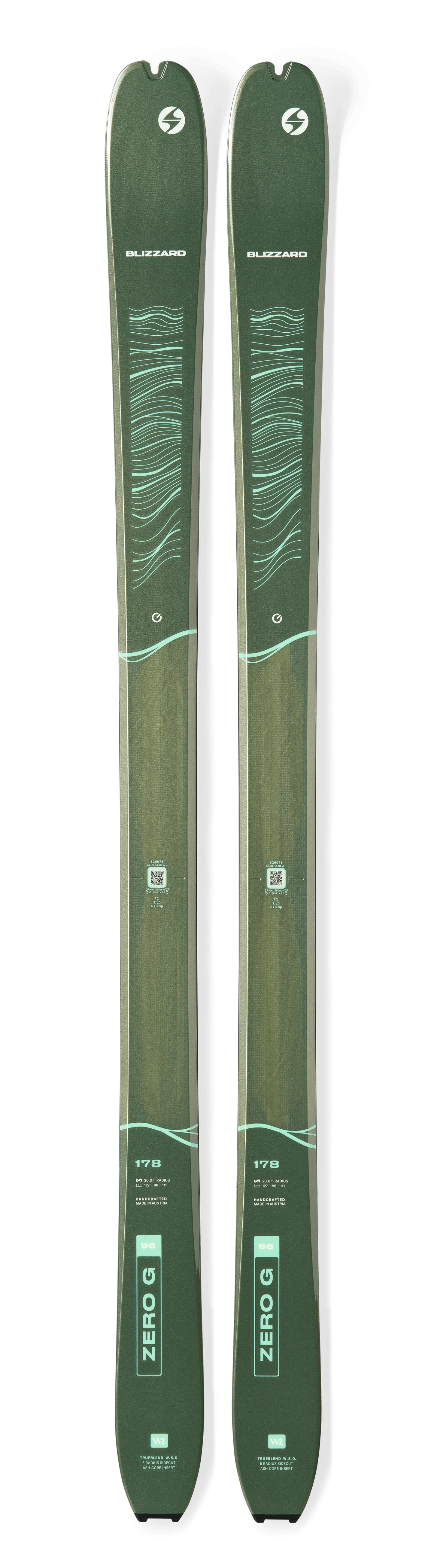 Blizzard - Zero G 96 W Ski - Sage