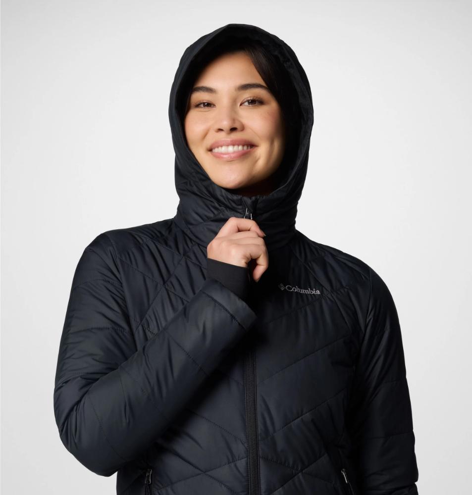 Columbia - Heavenly Hooded Jacket - Women's - Black