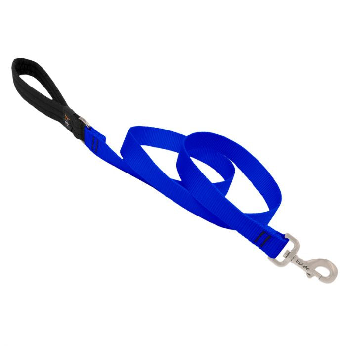 Lupine - Basic Leash 1" Wide - Blue
