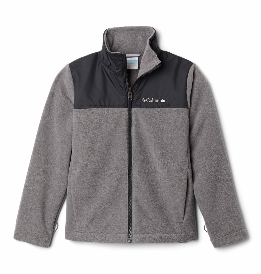 Columbia - Bugaboo II Fleece Interchange Jacket - Kids - Black Chevron P