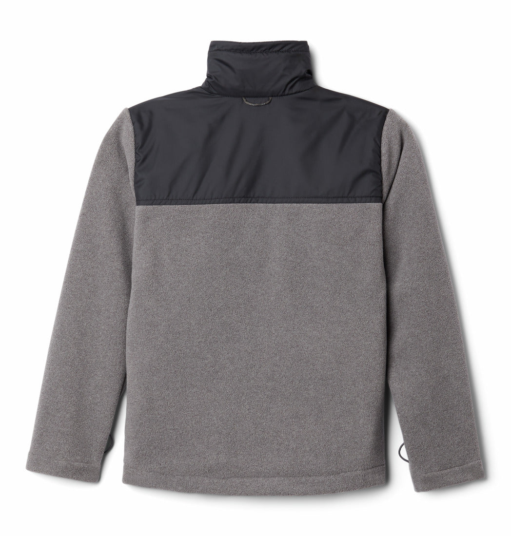 Columbia - Bugaboo II Fleece Interchange Jacket - Kids - Black Chevron P