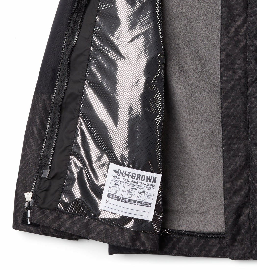 Columbia - Bugaboo II Fleece Interchange Jacket - Kids - Black Chevron P