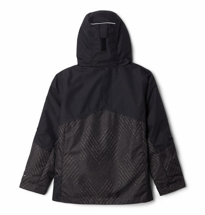 Columbia - Bugaboo II Fleece Interchange Jacket - Kids - Black Chevron P