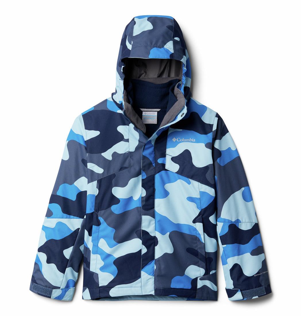Columbia - Bugaboo II Fleece Interchange Jacket - Kids - Black Chevron P