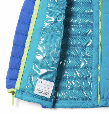 Columbia - Girls Powder Lite Hooded Jacket - Dark Sapphire