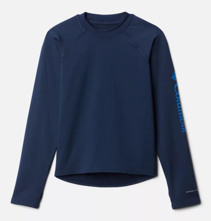 Columbia - Sandy Shores Long Sleeve Sunguard Shirt - Kids' - Collegiate Navy