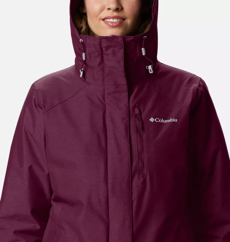 Columbia - Whirlibird IV Interchange Jacket Women's - Black Iceblooms Print