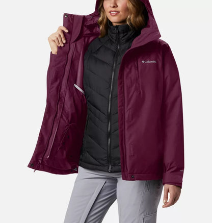 Columbia - Whirlibird IV Interchange Jacket Women's - Black Iceblooms Print