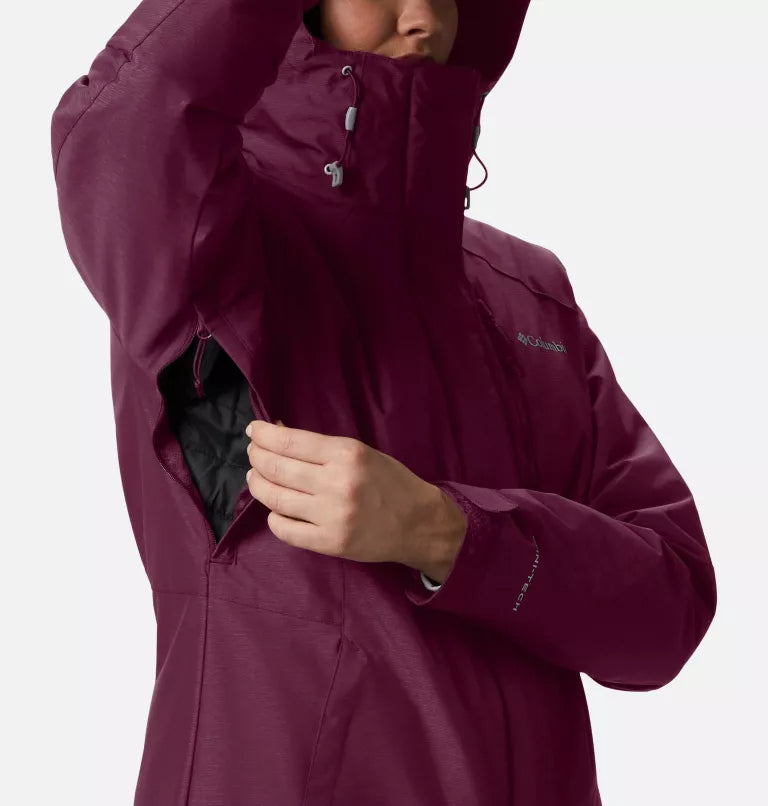 Columbia - Whirlibird IV Interchange Jacket Women's - Black Iceblooms Print