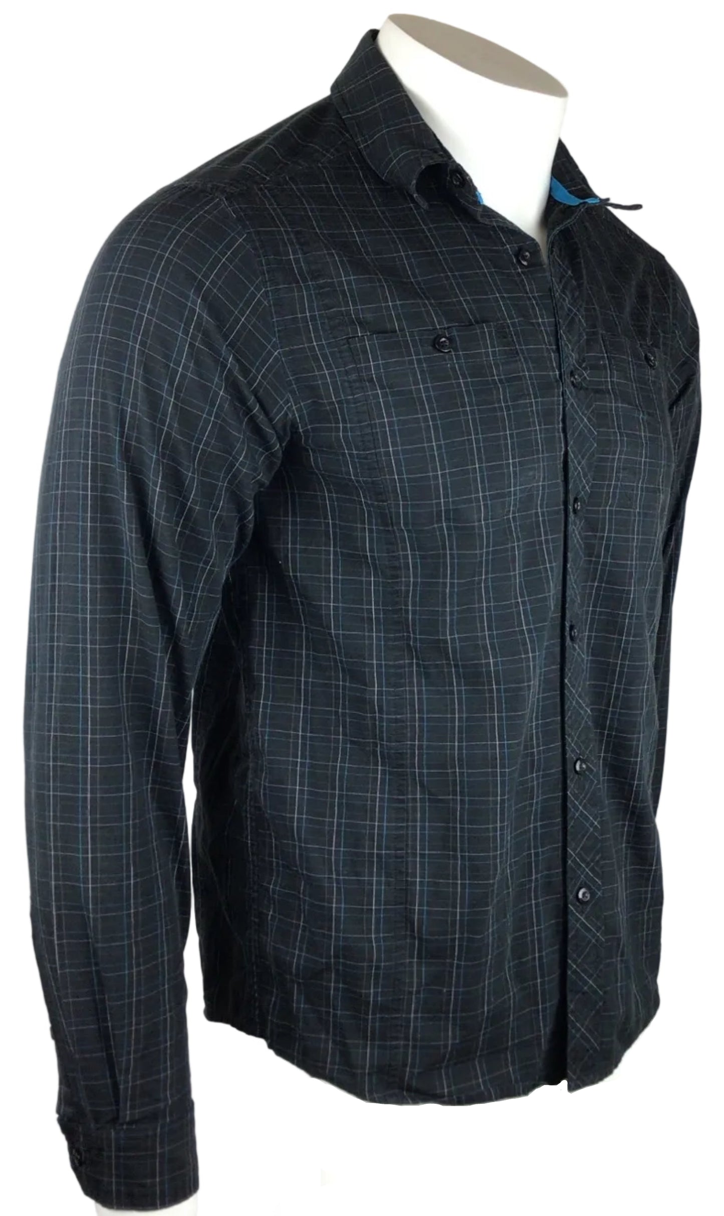 Arcteryx Long Sleeve Button Up Men MD Black