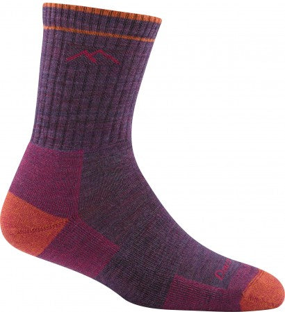 Darn Tough - Hiker Micro Crew Midweight Cushion Women's - Plum Heather