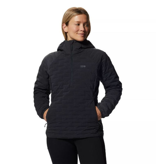 Mountain Hardwear - Stretchdown Light Pullover - Women's - Dark Storm Heat
