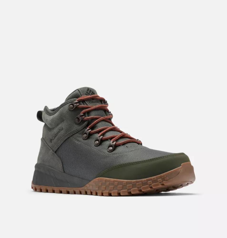 Columbia - Fairbanks Mid - Men's - Gravel, Dark Moss