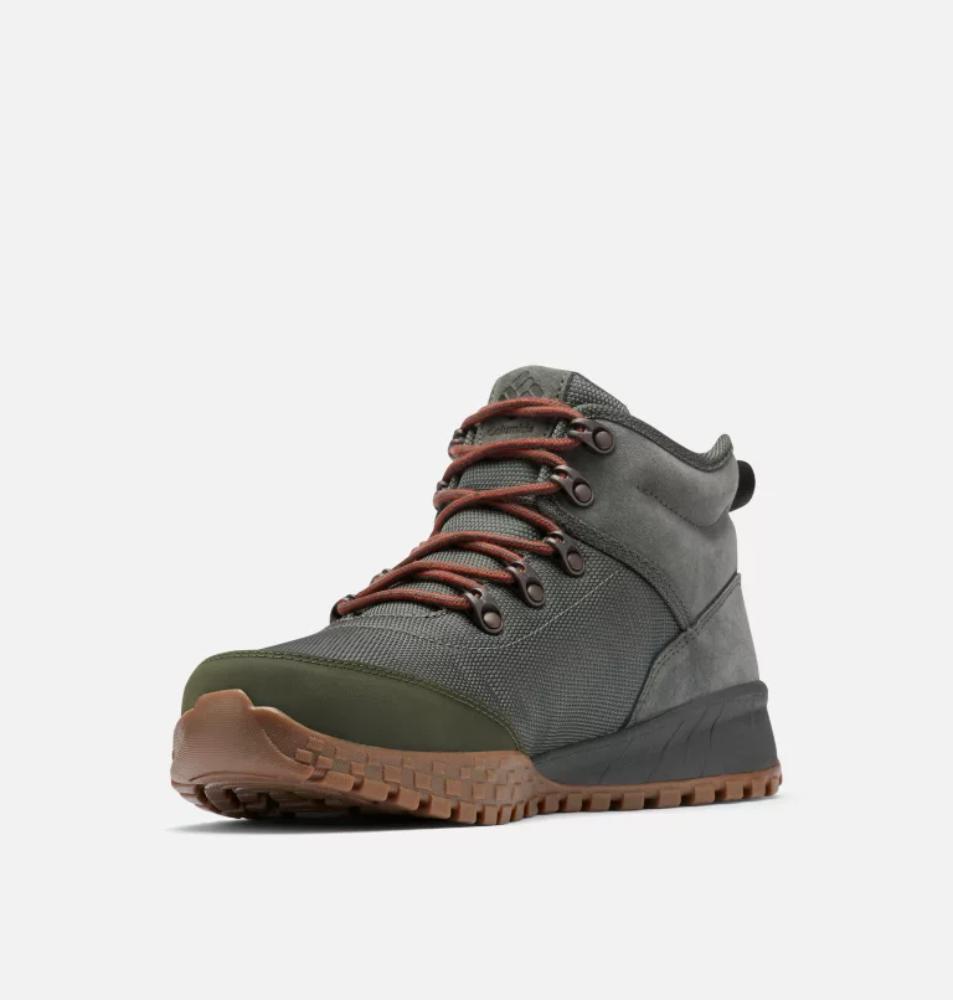 Columbia - Fairbanks Mid - Men's - Gravel, Dark Moss