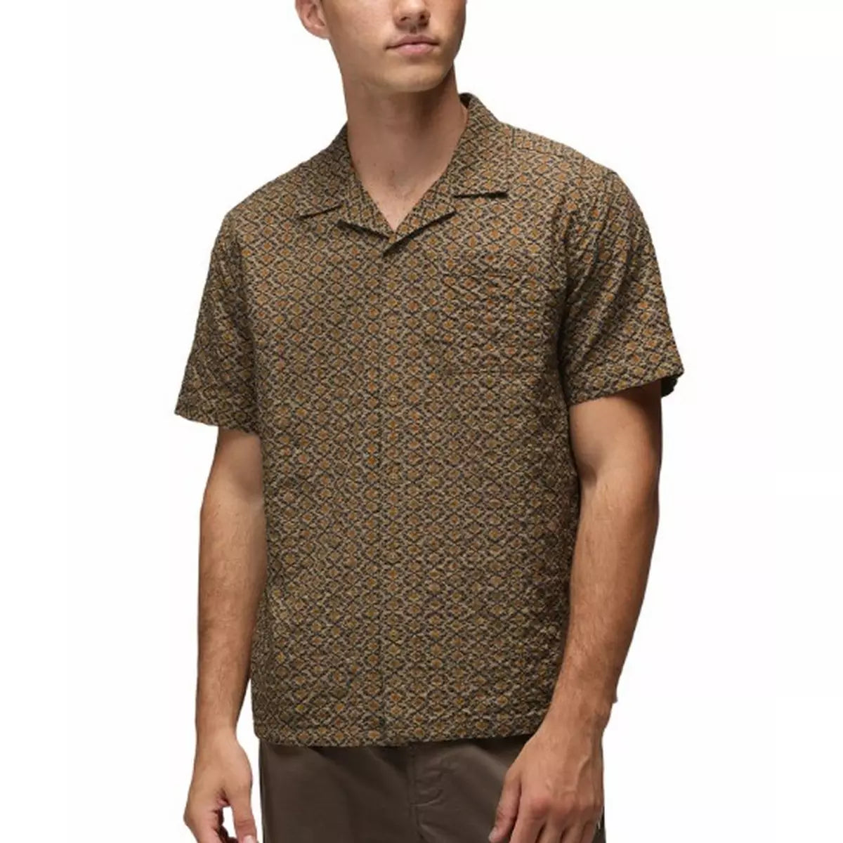 Prana - Road's End Short Sleeve Shirt - Nomad