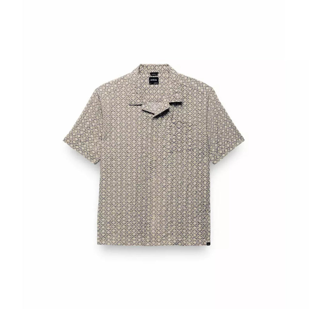 Prana - Road's End Short Sleeve Shirt - Beach Pebble