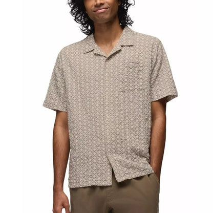 Prana - Road's End Short Sleeve Shirt - Beach Pebble