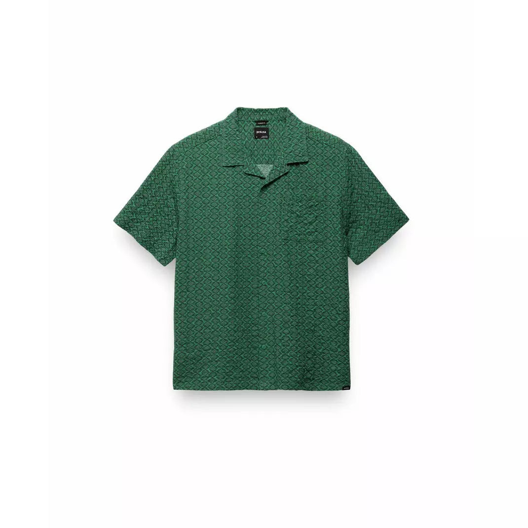Prana - Road's End Short Sleeve Shirt - Jade