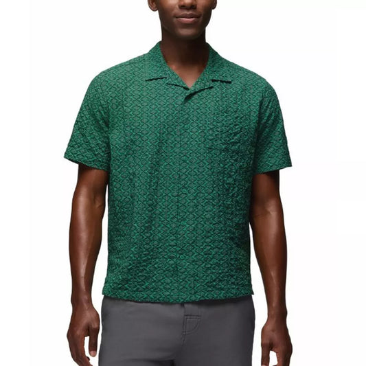 Prana - Road's End Short Sleeve Shirt - Jade