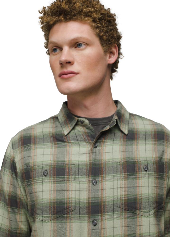 Prana - Dolberg Flannel Shirt - Thundercloud