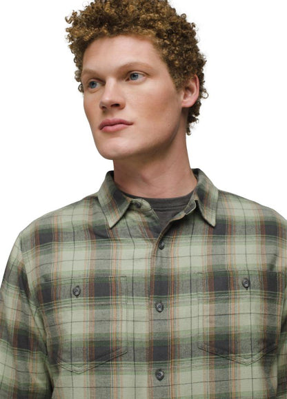 Prana - Dolberg Flannel Shirt - Thundercloud