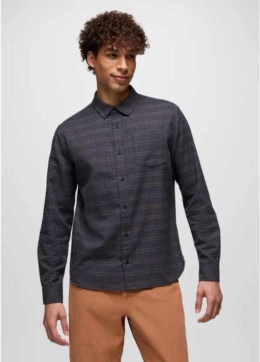 Prana - Los Feliz Flannel Shirt - Capulet Blue