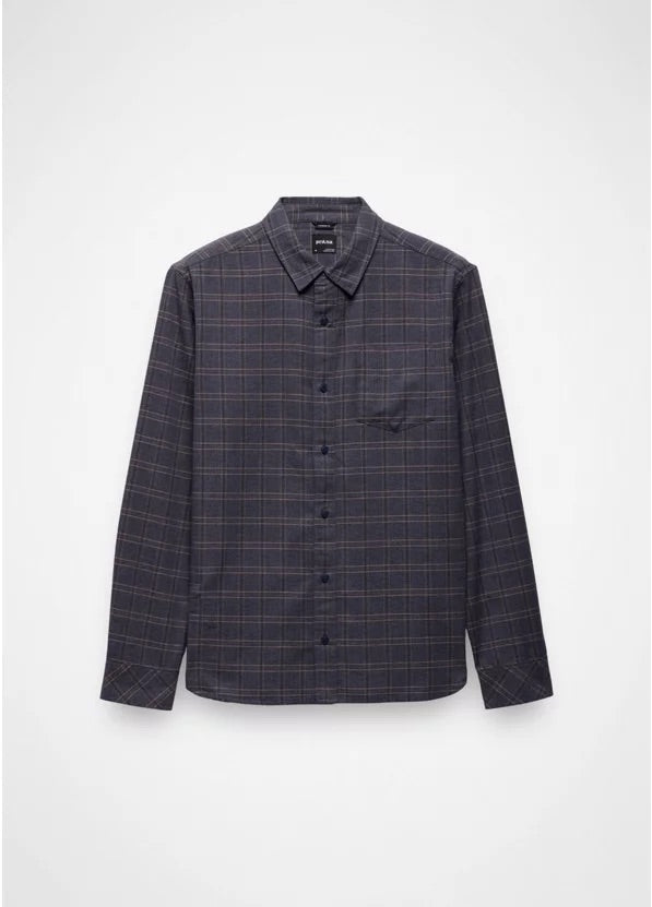 Prana - Los Feliz Flannel Shirt - Capulet Blue