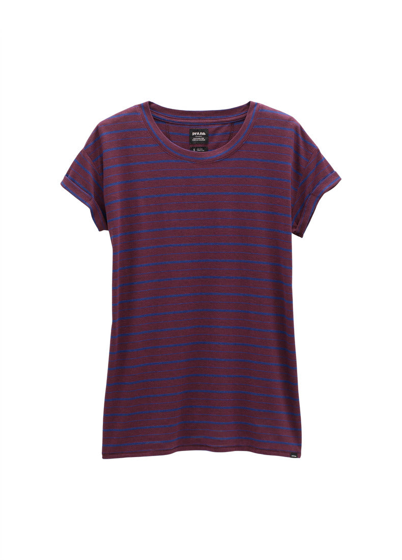 Prana - Cozy Up T-shirt - Fireside Heather