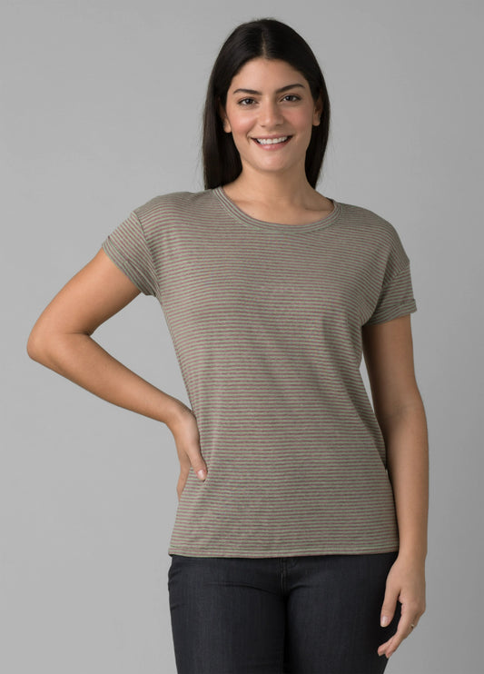Prana - Cozy Up T-shirt - Fireside Heather