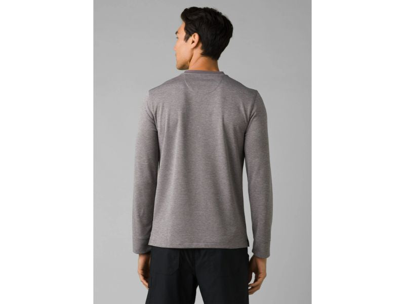 Prana - Sol Defender Henley - Men's - Greystone