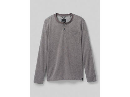 Prana - Sol Defender Henley - Men's - Greystone