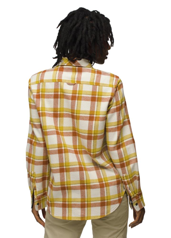 Prana - Golden Canyon Flannel - Sweet Cream